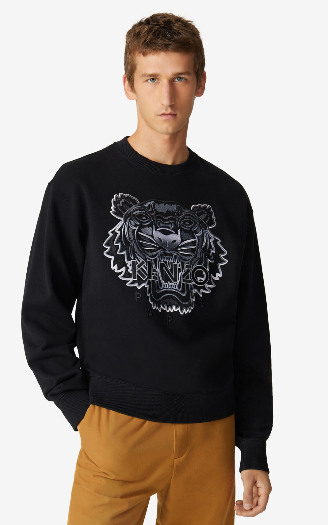 Sudadera Kenzo Tiger Hombre Negras - SKU.6723508